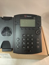 Polycom VVX310 6-Line Business VoIP Phone - Black. New Open Box