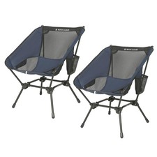 2 Pack Portable Camping Chair Ultralight Folding Chairs Outdoor for Camp Hiki...