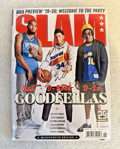 Devin Booker Phoenix Suns Signed Autographed Slam Magazine 25th Anniversary 2019