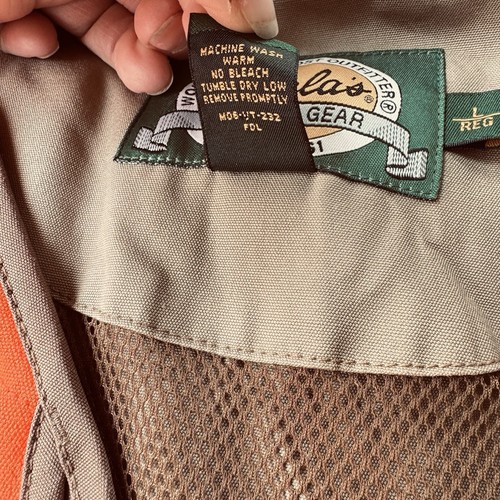 Cabelas Vest NEW WOT Canvas Hunting Fishing Men's Size Large RN943270 - Picture 12 of 12