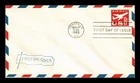 DR JIM STAMPS US COVER AIR MAIL 8C POSTAL STATIONERY FIRST DAY ISSUE