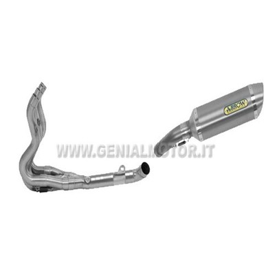Komplett Auspuff Arrow Thunder Aluminium Suzuki Gsx-R 600 2006 > 2007
