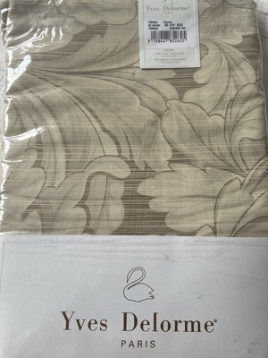 Yves Delorme TRIBU PAILLE SATIN Bettbezug DOUBLE LUXUS