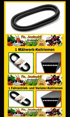 Keilriemen für MTD Diana T 81 / 135B452D621 (1995)  3 Stück Mähwerk Fahrantrieb