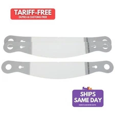 Racing Optics 10210CP, Set of 30 Clear Plastic Perimeter Tearoff Sparco Simpson 