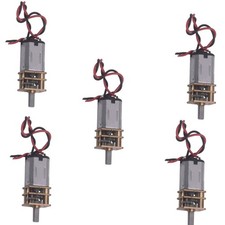 5Pcs Micro Mini N20 Gear Motor DC Slow Speed ...