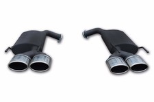 Sportauspuff Endschalld&auml;mpfer f&uuml;r Mercedes CLS W219 Endrohre 95x65mm + ABE