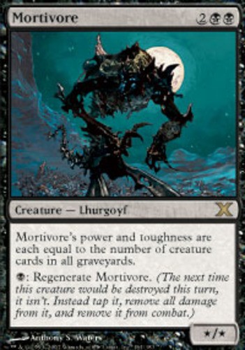 1x Mortivore Light Play MTG Magic - Kid Icarus -