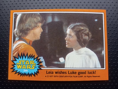 1977 STAR WARS TOPPS Trading Cards Orange Series 5 U Pick - Cards 300-399