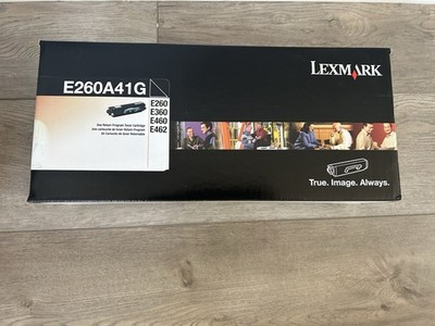 Genuine Lexmark E260A41G Black Toner Cartridge