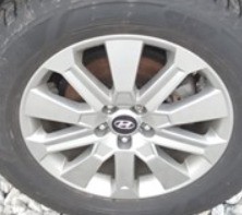 23 24 25 Hyundai Palisade 18x7.5 Wheel Rim Oem Lkq