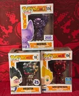 Funko Pop Dragon Ball-Z Chrome Lot - VEGETA 10, VEGETA 154, BEERUS 514, NON MINT