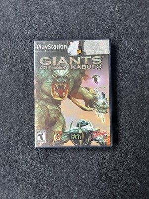 Giants: Citizen Kabuto (Sony PlayStation 2, 2001) Complete In Box (CIB)
