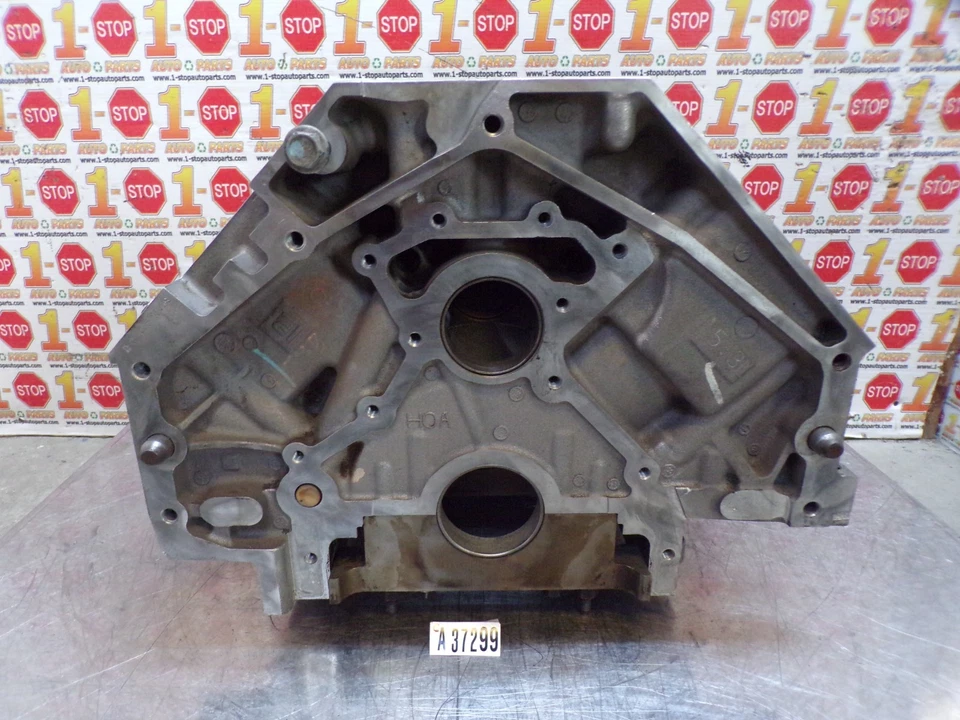 2009 CHEVROLET SILVERADO 1500 5.3L ENGINE CYLINDER BLOCK 19258704 OEM - Image 2 of 4