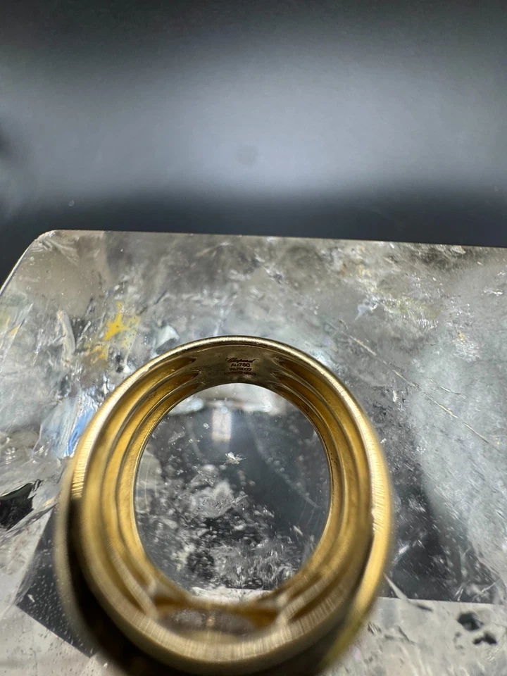 Chopard Happy Diamond Ring 18Karat (750) strahlendem Gelbgold mit Brillant - Bild 4 von 4