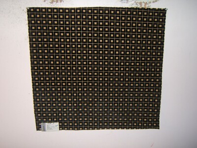 Lee Jofa Groundworks, Link Velvet, Geometric Squares, 26.50'' W X 25'' L, Clr Onyx