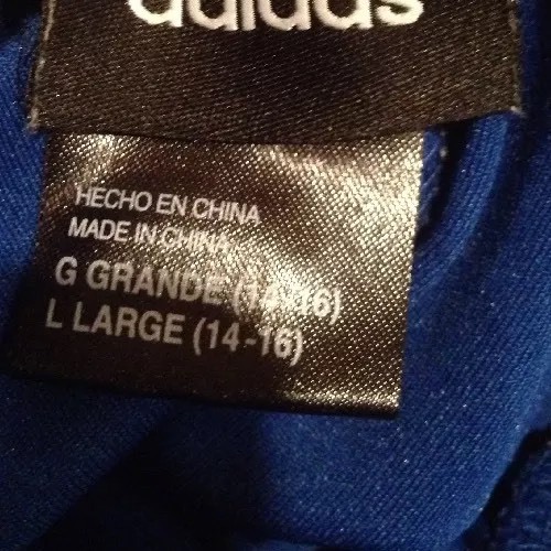 KU Boy's 14-16 Blue Shorts - Picture 2 of 12