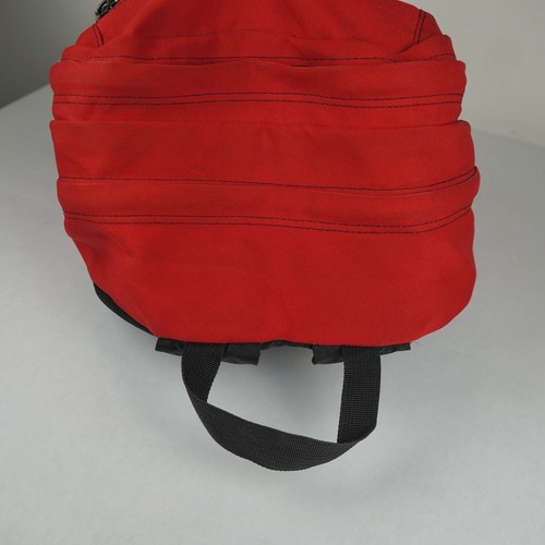 Vintage JanSport 90s School Backpack Classic Red Day Bag Retro Y2K 5 Pocket RARE - Picture 11 of 18
