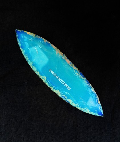 Opalite Spearheads leaf Points Opal Arrowheads Handmade Crystal Gemstone 5.5-6". - 第 1/5 張圖片