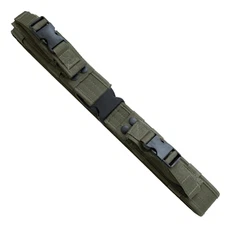 Shooters Gate Tactical QD Web Duty Belt With Dual Utility Pouches, ODG