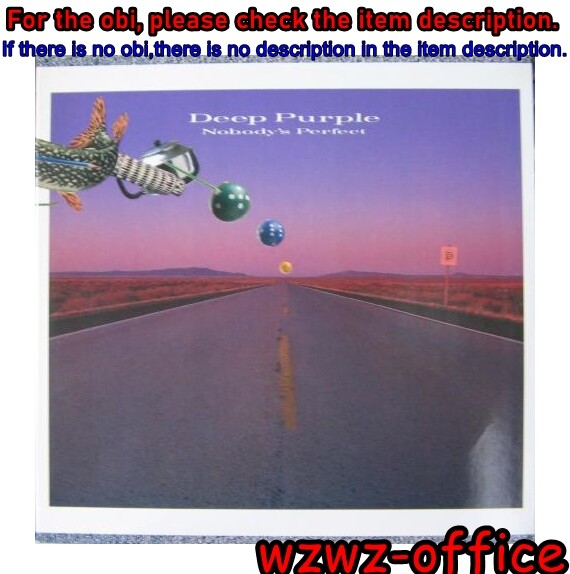 Deep Purple Nobody's Perfect レコード 【公式通販】