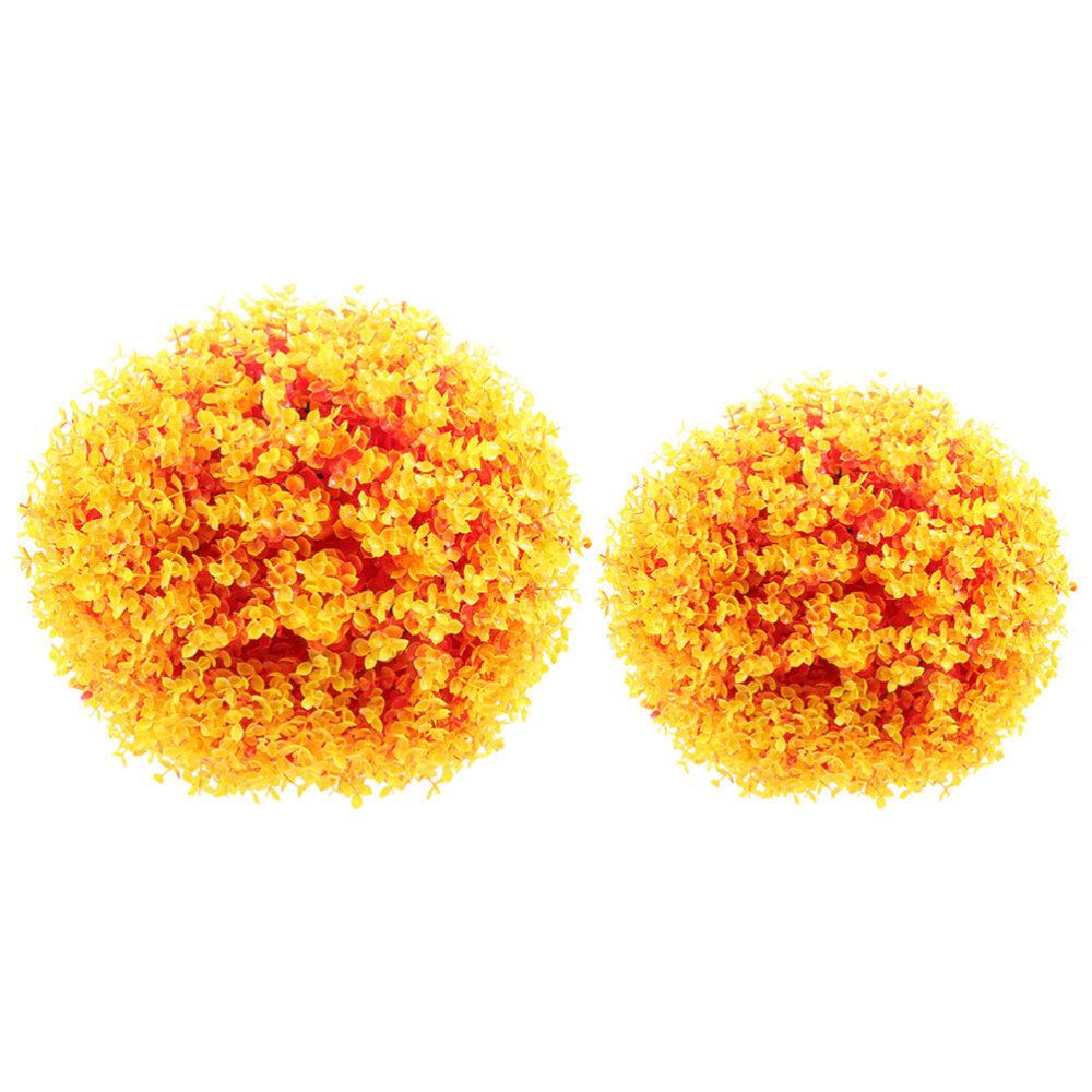 2 Pcs Palline Decorative Per Ciotole Centrotavola Palla Di Eucalipto