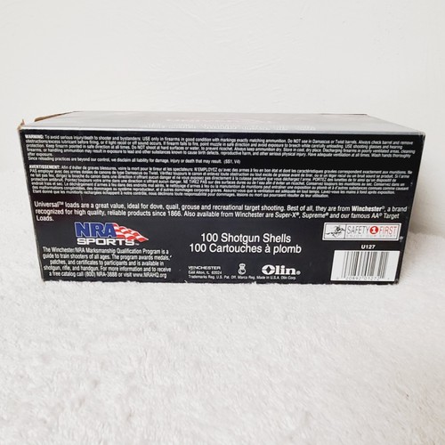 100 Rd Winchester Game & Target U127 Shotshell 12G Collector's 5 EMPTY BOXES - Picture 4 of 7
