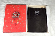 1 Pr Vtg 60's Textured Stockings Long Life Hosiery Color Night Owl Sz 9 Nylon