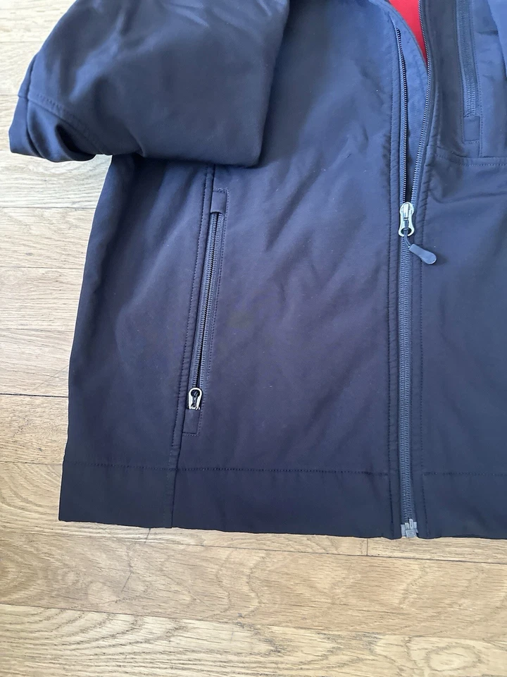 Tek Gear Soft Shell Black Jacket Zipper Size M - Image 3 of 4