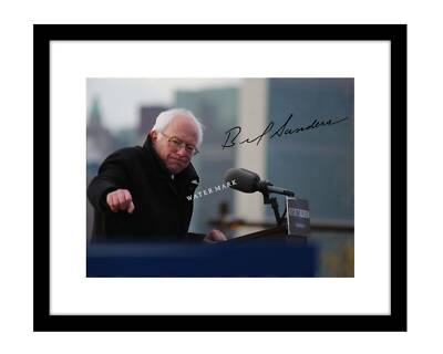 Bernie Sanders Signing Stuff Bernie Sanders 8x10 Signed Photo Print 2020 Presidential Candidate ...