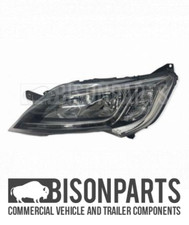"FITS PEUGEOT BOXER ELECTRIC ADJUST HEADLAMP ASS C/W LED DTRL PASSENGER SIDE LH
