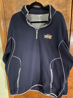 vintage antigua cleveland cavaliers xxl 1/4 zip fleece