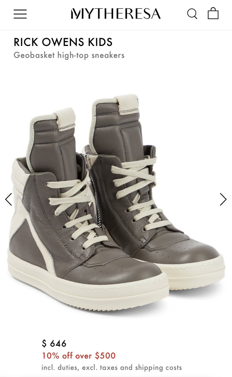 Rick Owens Geobasket | eBay Rick Owens Geobasket | eBay