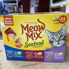 Meow Mix Poultry Selects Cat Food Variety Pack, 2.75 oz, 24 count