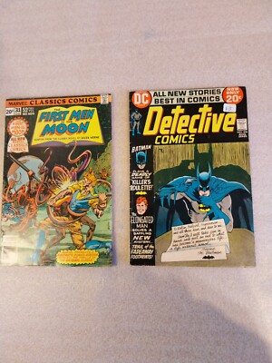 Two Comics, one Marvel Classic (1978) and one Detective Comic (1972)