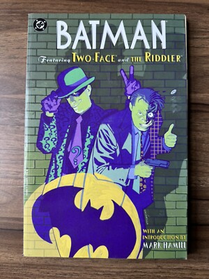 Batman Featuring Two Face And The Riddler D C Comics 1995 Soft Cover
