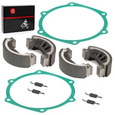 4x Brake Shoe Set w/ Springs Gasket For John Deere 750 770 790 Tractor Replaces