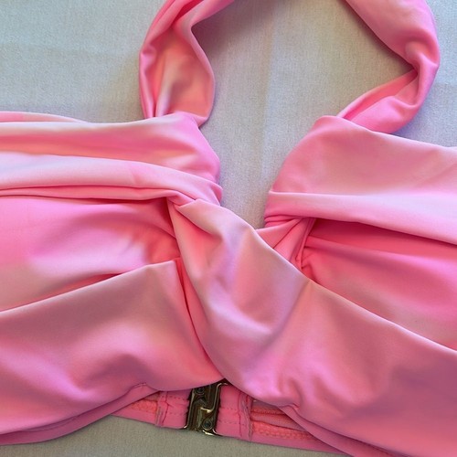 NWT Heat Bikini Swimsuit Necktie Top Bandeau DD Cup - Picture 4 of 9