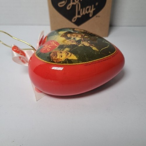 NIB Lucille Ball I Love Lucy 2006 California Here We Come Heart Ornament - Picture 3 of 6