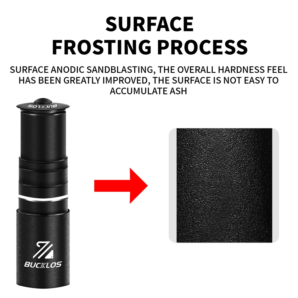 Mountain Bike Handlebar Front Fork Stem Riser Extender Extension Head Up Adaptor - Image 3 of 4