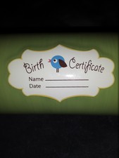 ceramic baby shoe keepsake