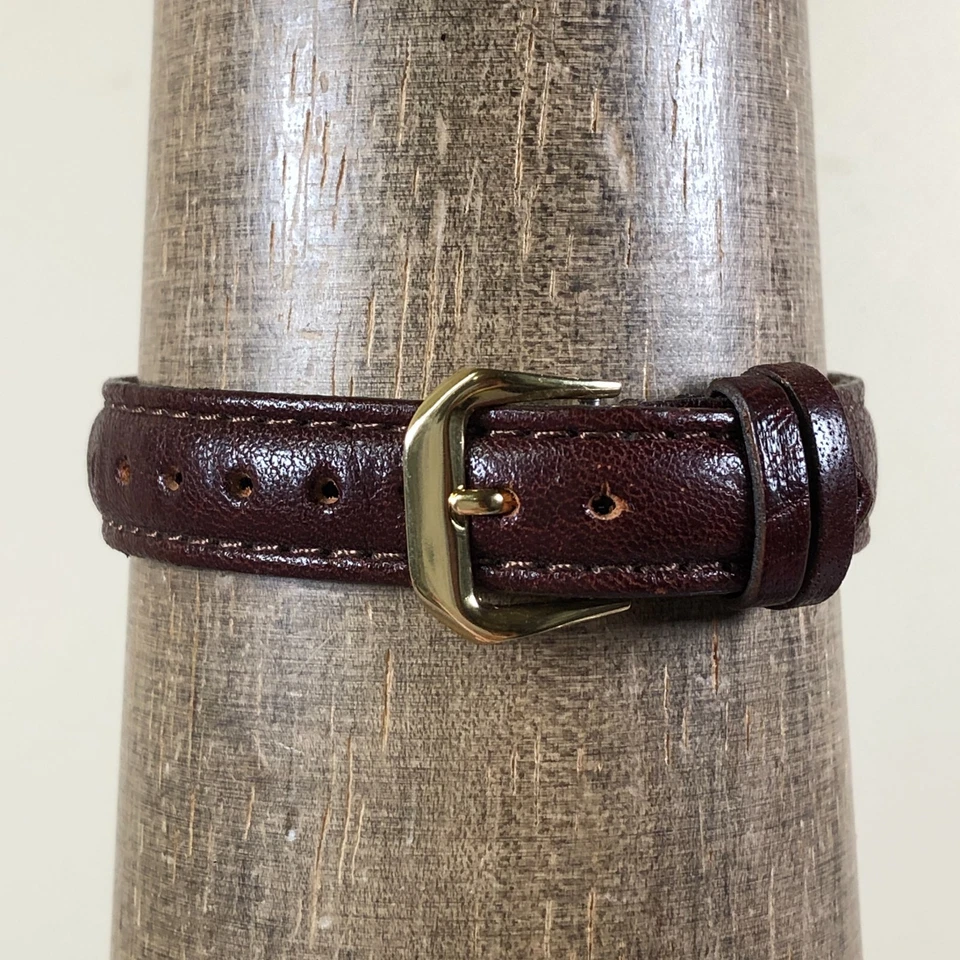 Reloj Disney Mujer MUO116 Vestido Winnie the Pooh Cuero Marrón Cuarzo 26mm 6 1/2" Foto 4 de 4