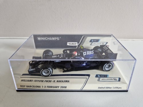 Minichamps 1/43 Williams Toyota FW30 K. Nakajima - Test Barcelona 2008 400080308 - Imagen 5 de 6