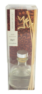 PIER 1 Reed Diffuser ASIAN SPICE 1.7 oz Air Freshener RETIRED Fragrance Rare New