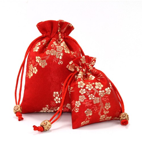 1PC Drawstring Bag Jewelry Container Storage bag Jewelry Packing Sachet Pouch s - Picture 16 of 31
