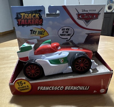 Disney Pixar cars track talker Francesco Bernoulli 15 sound & phrases!!