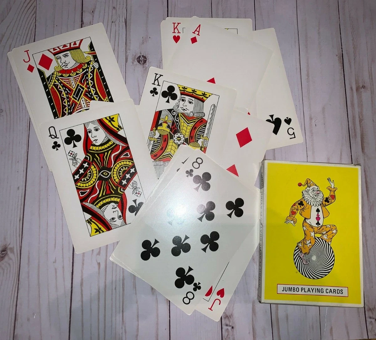 Jumbo Large Playing Cards