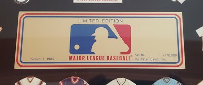 Vintage 1985 Major League Baseball Jersey Pin Set 26 Teams MLB