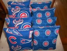 Set of 8 Chicago Cubs Cornhole Bags