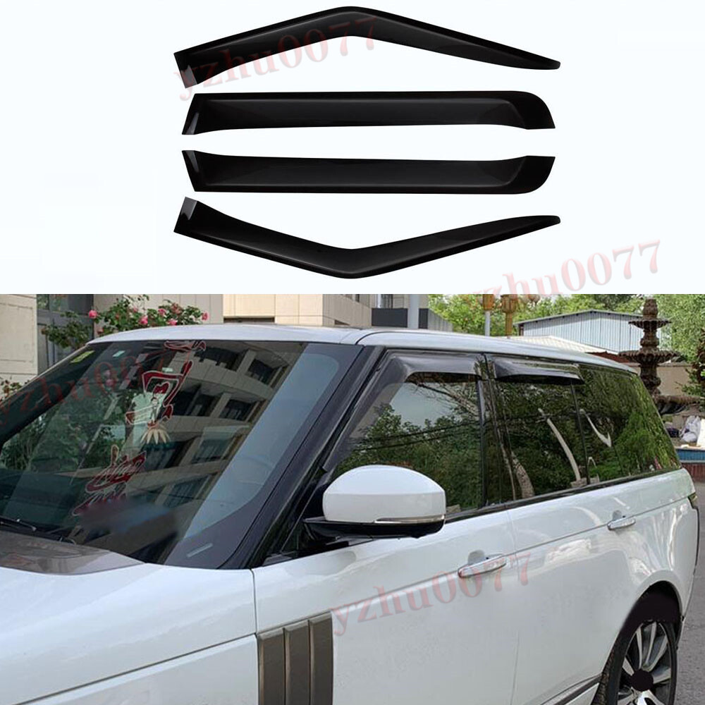 For Land Rover Range Rover 2014-21 Smoke Black Window Visor Vent